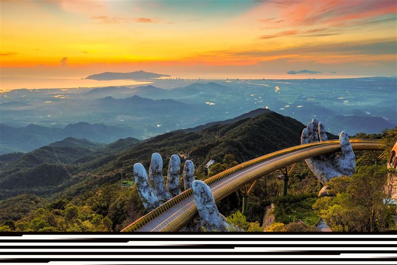 Ba Na Hills Sunset Tour: Cross the Golden Bridge, Explore the French Village, and Indulge in a Delicious Dinner